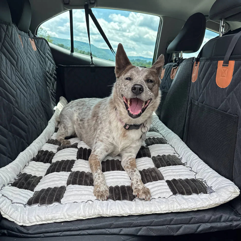 RuffRover 2.0™ - Hard Bottom Back Seat Extender + FREE Dog Bed